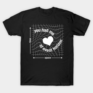 Love in Space Time Continuum T-Shirt